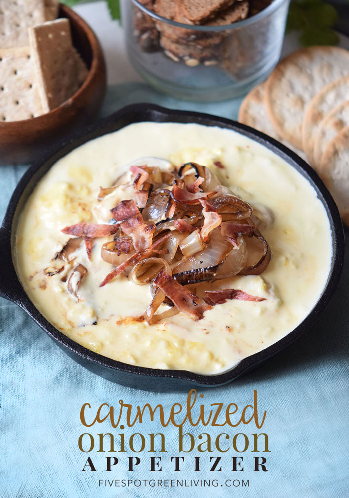 Caramelized Onion Bacon Dip | 15 Winter Appetizer Recipes To Warm Your Heart