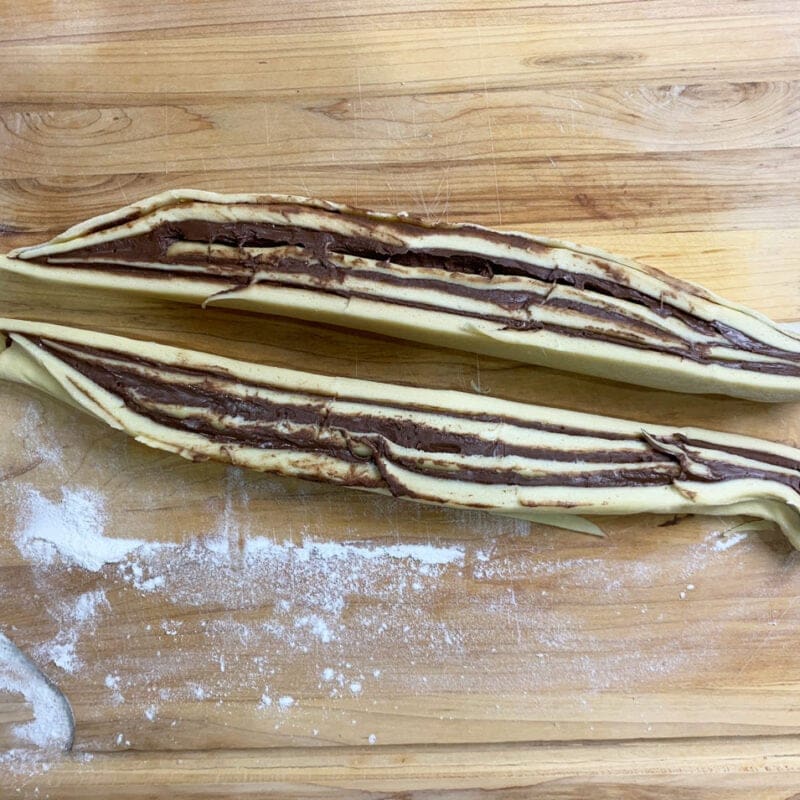 babka bread rolled up