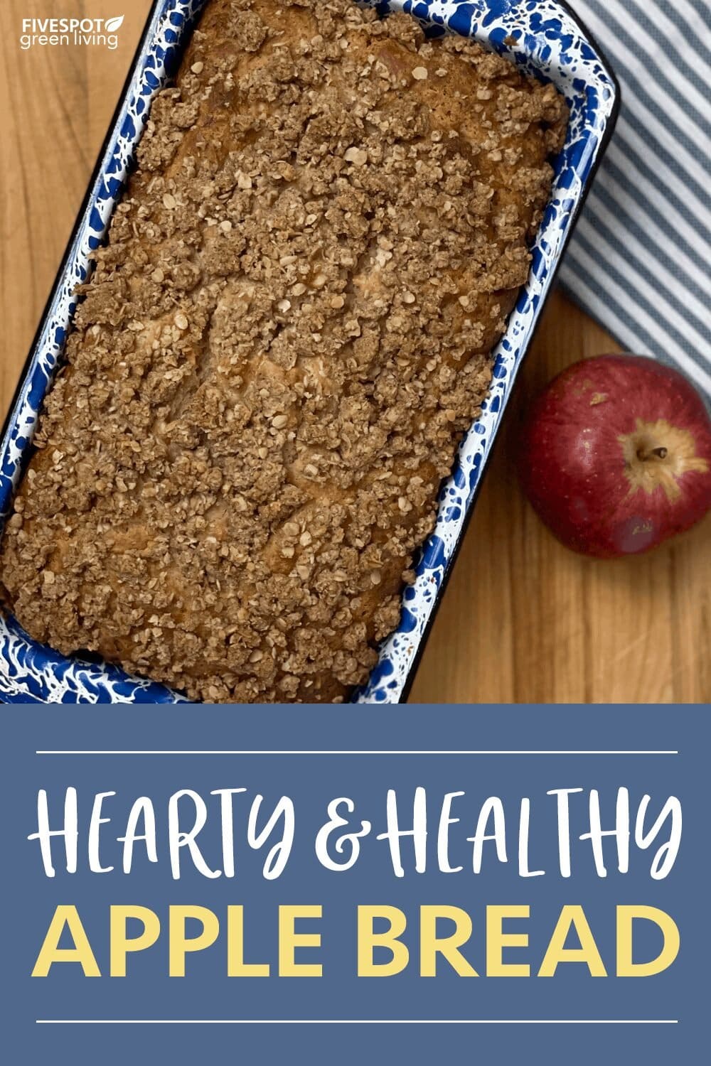 healthy apple bread