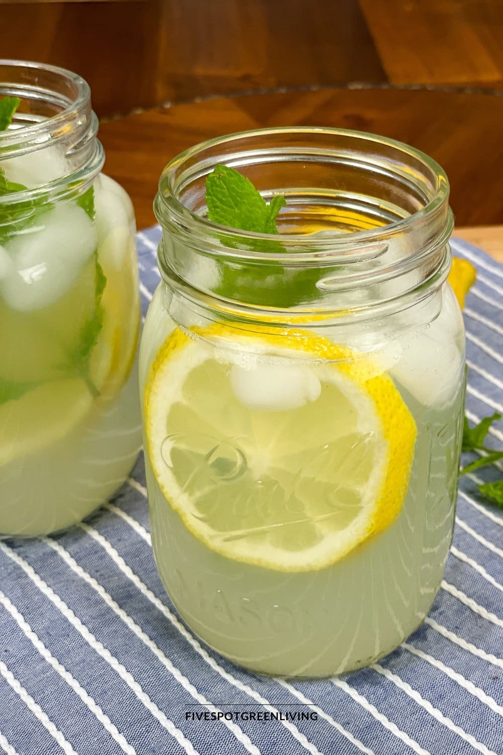 lemonade cooler recipe with mint