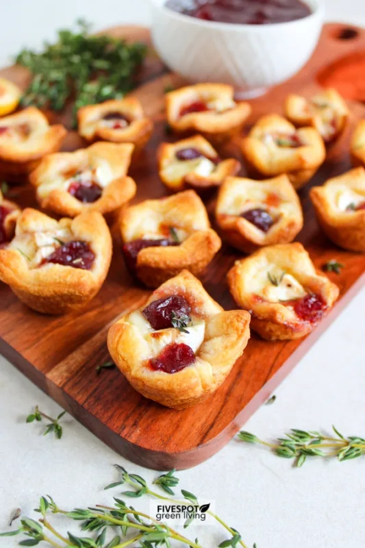 Cranberry Brie Bites