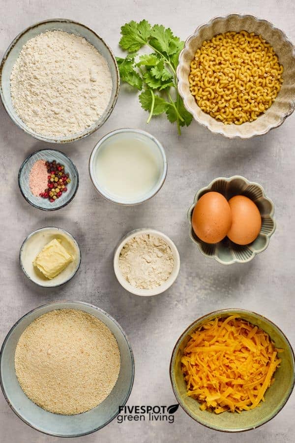 mac and cheese bites ingredients